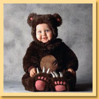 Brown Bear Baby Costumes