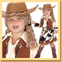 Cowboy - Cowgirl Childrens Costumes
