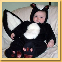 Skunk Baby Costumes