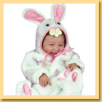 White Rabbit Baby Costumes