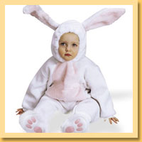 White Rabbit Baby Costumes
