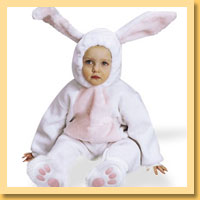 White Rabbit Baby Costumes